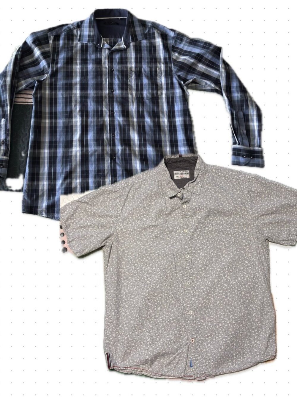 Britches & Private Member Shirt Bundle 2-Pack | Size L | Long & Short Sleeves